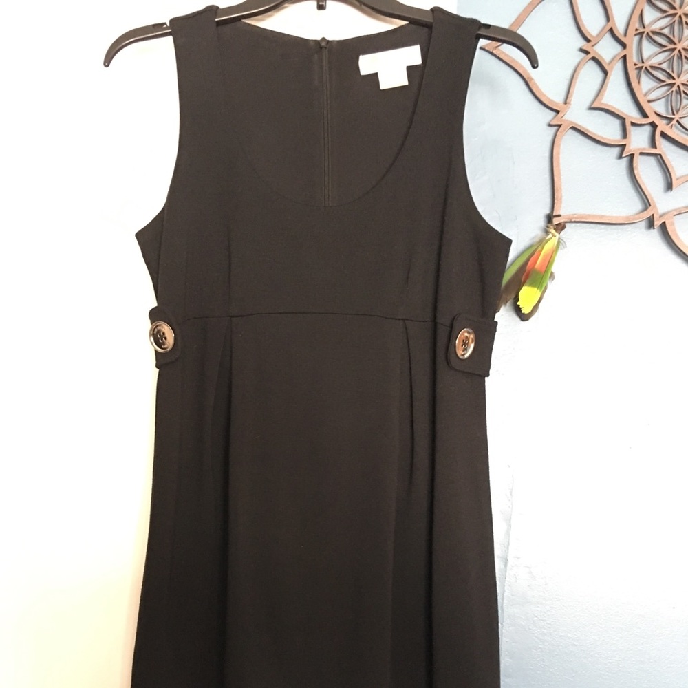 Black Jumper Dress with side pockets